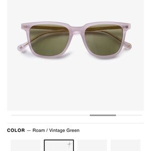 Electric sunglasses Birch Matte Green